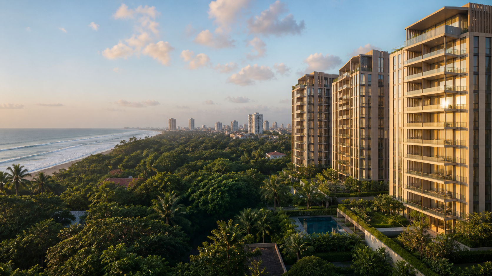 Premium tropical residential towers
