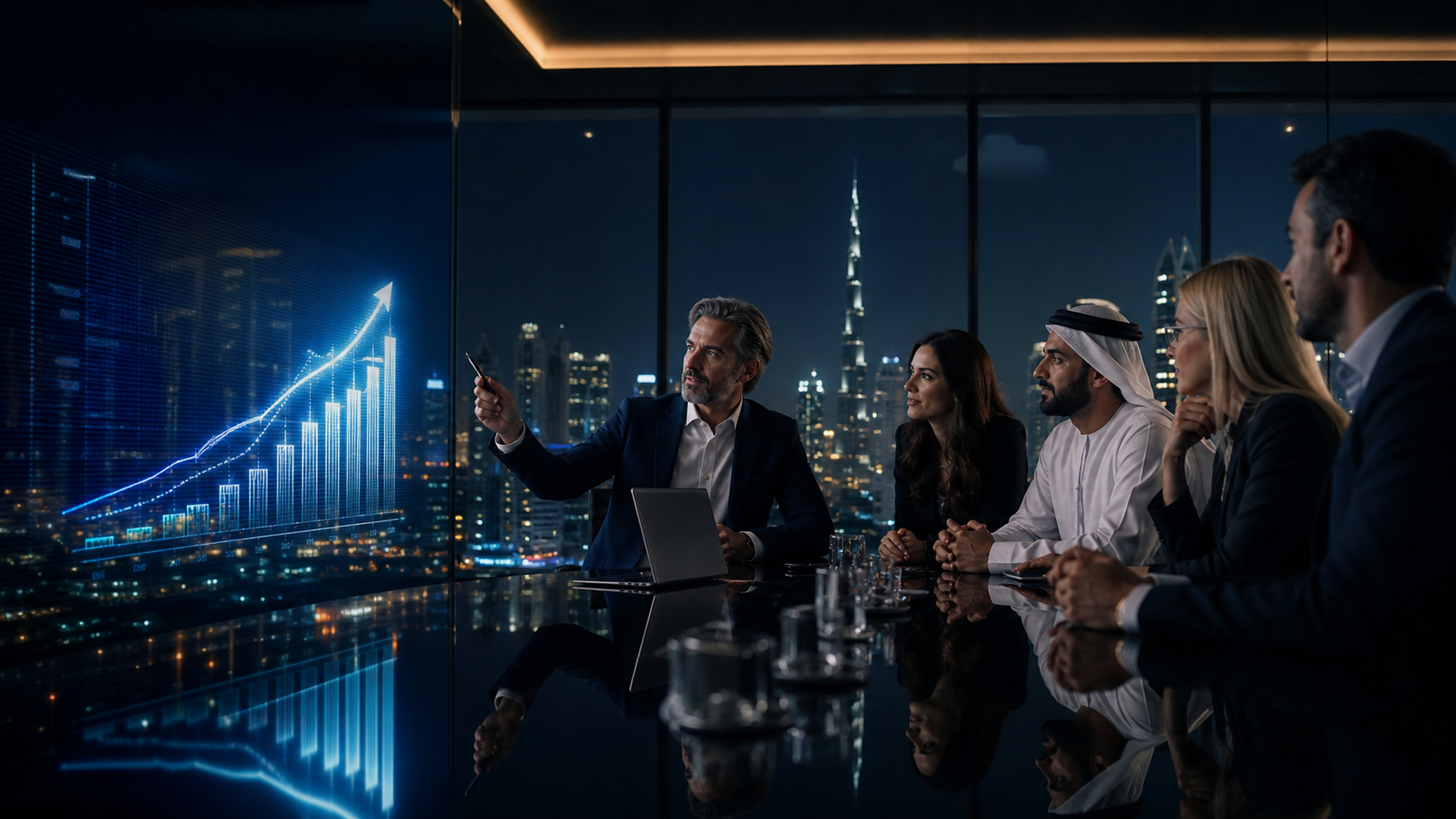 Revenue scaling strategy in Dubai