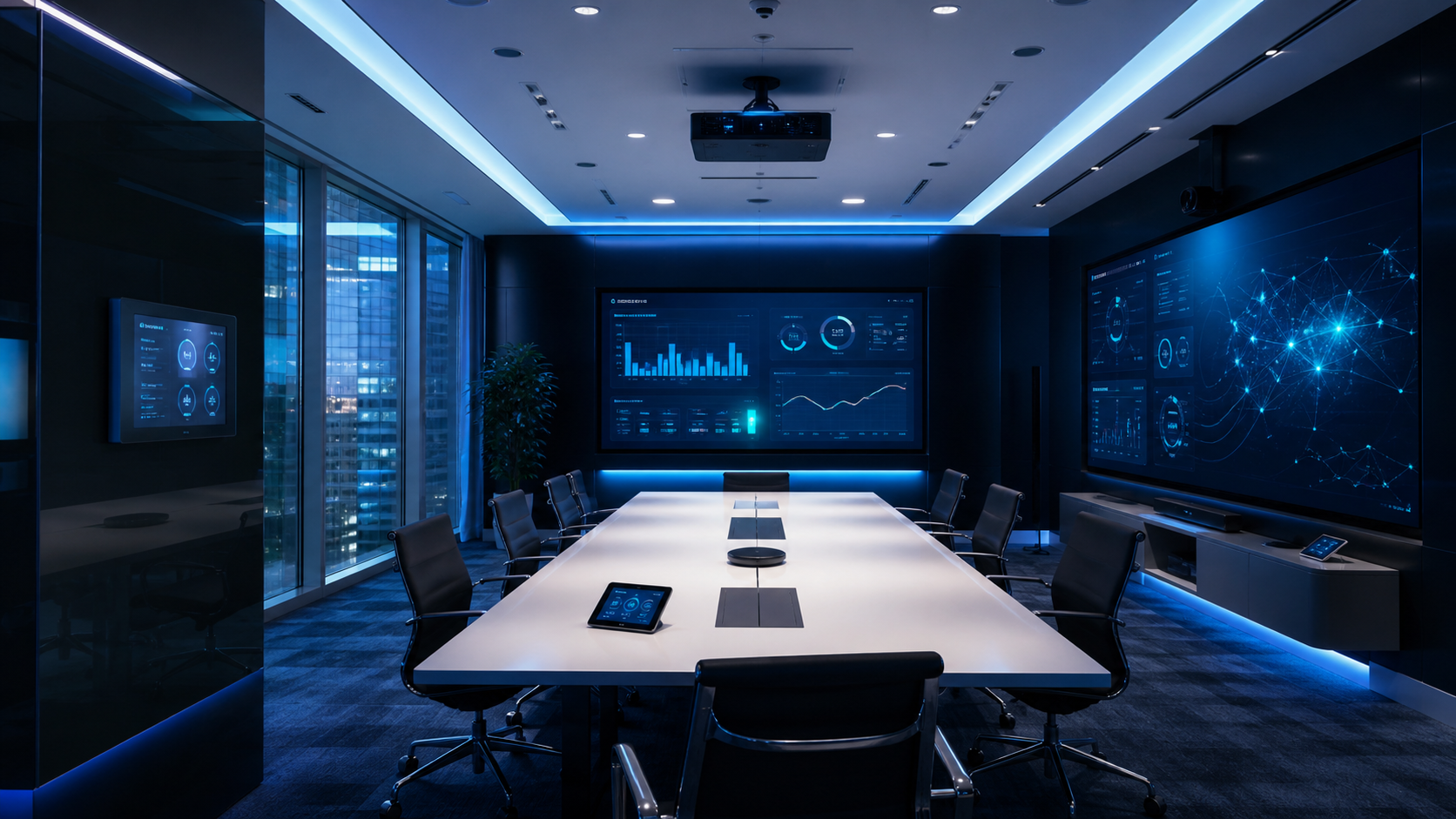 Connected enterprise meeting room